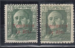 Ifni - 1948 - Franco - 90c, Both Perfs. (e-803) - Ifni