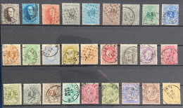 België, 1863-91, Samenstelling Tss OBP14/50, Gestempeld, OBP 137€ - Colecciones