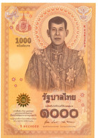 Thailand 1000 Baht 2022 Kings Coronation Commemorative P-141 UNC - Thaïlande