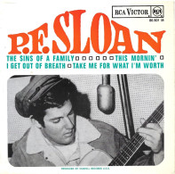 EP 45 RPM (7") P.F. Sloan  " The Sins Of A Family  " - Rock