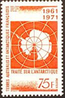 TAAF 10 ème Anniversaire Du Traité Sur L'Antarctique N°39, Sans Charnière, - Ongebruikt