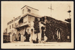 MAROC CASABLANCA LA RÉSIDENCE FRANKATUR 1929 - Casablanca