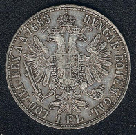 Österreich, 1 Florin 1883, Silber - Autriche