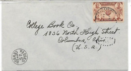 Cuba Letter Habana To Columbus USA Censored 1942 - Briefe U. Dokumente