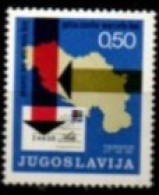 YOUGOSLAVIE    -  1972  .  Y&T N° 1333 ** .  Code Postal - Nuovi