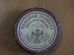 Boîte En Carton Ancienne - Réglisse Florent - Grande Réglisserie De Cantarel à Avignon (84) - Confiserie Pastilles - Dozen