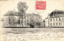 St Yrieix * 1902 * La Place Des Hors * Villageois - Saint Yrieix La Perche