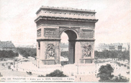 75-PARIS ARC DE TRIOMPHE-N°T1142-C/0355 - Arc De Triomphe