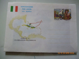 Biglietto Postale "GENOVA '92 CELEBRAZIONI COLOMBIANE" - 1991-00: Marcofilie