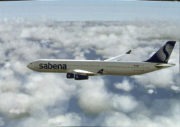 Belgique - Transports - Aviation - Avions - SABENA  - AIRBUS A340 - 1946-....: Moderne