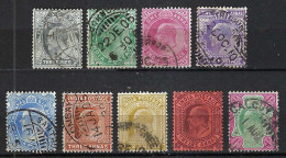 INDE ANGLAISE Ca.1902-09: 2x Le Y&T 57 Obl. - 1902-11  Edward VII