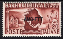 Italy - Trieste Zona A  - 1950 - Levant Fair In Bari - Mint Stamp - Ungebraucht