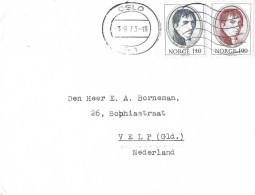 Postzegels > Europa > Noorwegen > 1971-1980 > Brief Met  No. 682-683 (16947) - Cartas & Documentos