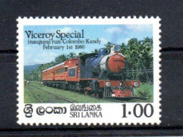 SRI LANKA - 1986 - TRAINS - EISENBAHN - COLOMBO A KANDY - VICEROY SPECIAL - - Sri Lanka (Ceylan) (1948-...)