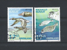 Greenland 2021 Europa Endangered Wildlife Y.T. 852/853 (0) - Gebraucht