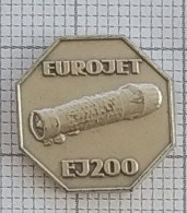 Pin's EUROJET EJ 200  Aviation Moteur Avion - Vliegtuigen