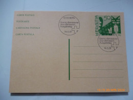 Cartolina Postale "GIORNO DI EMISSIONE 3000 BERN 14.05.1991" - Covers & Documents