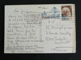 ESPAGNE SPAIN ESPANA AVEC YT 2279 M. FERNANDEZ CABALLERO ET YT  PA 299 PONT RANDE VIGO - PALMA MALLORCA MOULIN - Lettres & Documents