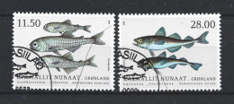 Greenland 2022 Fish Y.T. 877/878 (0) - Oblitérés