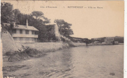 35. ROTHENEUF .CPA. VILLA AU HAVRE. ANNEE 1928 + TEXTE - Rotheneuf