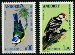 ANDORRE 1973 Yv 232/3 MNH Neufs - Unused Stamps