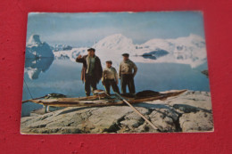 Gronland Greenland Native Sealers From Film Qivitoq 1959 - Groenlandia