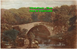 R438720 Ayr. Alloway. Auld Brig O Doon. Valentine. RP - Monde