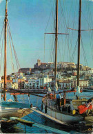 Espagne - Espana - Islas Baleares - Ibiza - Ciudad - Vista Desde El Club Nautico - Bateaux - CPM - Voir Scans Recto-Vers - Ibiza