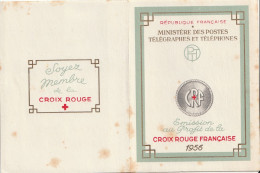 Y&T Croix Rouge 1956  Points De Rouille Cf Scans - Red Cross