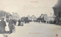 CPA. [75] > TOUT PARIS > N° 287 - Les Tuileries - (1er Arrt.) - Coll. F. Fleury - TBE - Arrondissement: 01