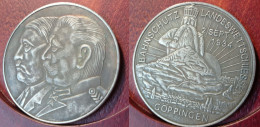 GERMANIA 3° REICH MONETA COMMEMORATIVA BAHNSCHUTZ LANDESWETTSCHIESSEN GOPPINGEN  - ALLEMAGNE - DEUTSCHLAND - COD: AB25 - Otros & Sin Clasificación