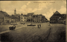 CPA Hartenstein Im Erzgebirge Sachsen, Marktplatz - Other & Unclassified