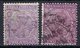 INDE ANGLAISE Ca.1911-32: Les 82,115 Obl. - 1911-35 Koning George V