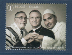 Belgique, België, **, Yv 4616, Mi 4692, SG 4681,Tolérance : 3 Religions Ensemble, - Altri & Non Classificati