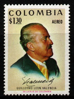 15- KOLUMBIEN - 1972- MI#:1238 - MNH- GUILLERMO LEON VALENCIA, PRESIDENT. - Colombia