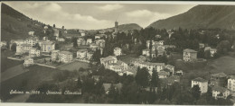 SELVINO -BERGAMO -PANORAMA 1957 RARA CARTOLINA LUNGA - Bergamo