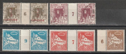 Algérie N° 35, 52, 57, 80A, 81  * Et O Millésime - Unused Stamps