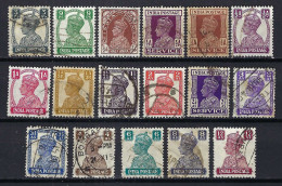 INDE ANGLAISE Ca.1936-47: Lot D' Obl. - 1936-47 Koning George VI