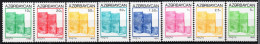 Azerbaijan - 1992-93 - Maiden Tower - Mint Definitive Stamp Set - Azerbeidzjan