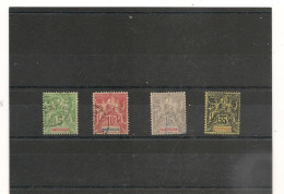 MARTINIQUE 1899/1916 N° 44/48 Oblitérés Et 52/53 * Cote : 55,00 € - Used Stamps