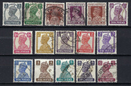 INDE ANGLAISE Ca.1936-47: Lot D' Obl. - 1936-47  George VI