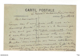 AUTOGRAPHE Gabriel Hanoteaux Prieuré D'Orchaise 1923 HISTORIEN DIPLOMATE - Politico E Militare