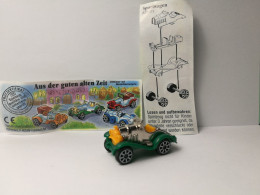 Kinder :  620971   Aus Der Guten Alten Zeit - Oldtimer Mit Metallkarosserie 1998 - Sportwagen  + BPZ - Metal Figurines