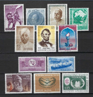 INDE Ca.1955-65: Lot De Neufs(*) - Used Stamps