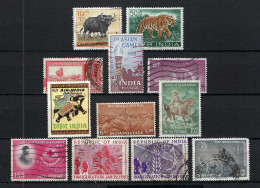 INDE Ca.1950-59: Lot D' Obl. - Gebruikt