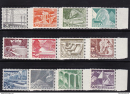 1949 SVIZZERA , N° 481/492  12 Valori  MNH/** - Autres & Non Classés