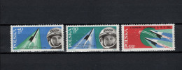 Poland 1962 Space, Vostok 5 And 6, Set Of 3 MNH - Europa