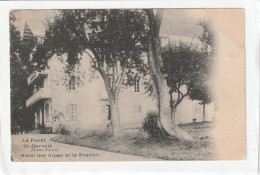 CPA :  14 X 9  -  LE  FAYET  - St-GERVAIS  -  Hôtel  Des  Alpes Et Le Prarion - Saint-Gervais-les-Bains