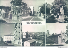 M261 Cartolina Robbio  6 Vedute Provincia Di Pavia - Pavia