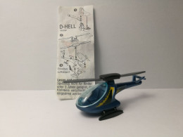 Kinder :  702538   Moderne Hubschrauber 1996 - D-HELL   + BPZ - Mountables